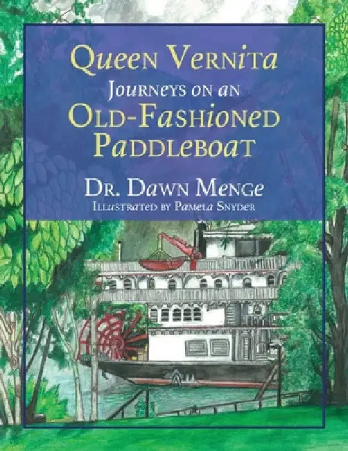 Queen Vernita Jouneys on an Old-Fashioned Paddleboat by Dawn Menge