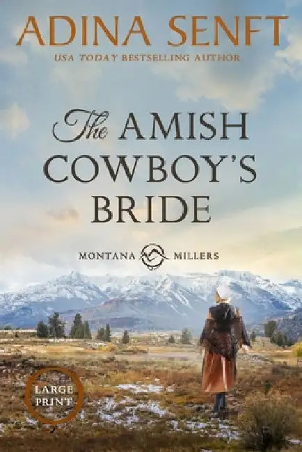 The Amish Cowboy's Bride (Large Print) by Adina Senft