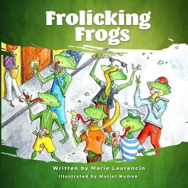 Frolicking Frogs by Marie Laurencin