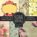 Vintage Floral Scrapbook Paper Pad 8x8 Scrapbooking Kit for Papercrafts, Cardmaking, DIY Crafts, Flower Background, Vintage Design by Craft as Ever
