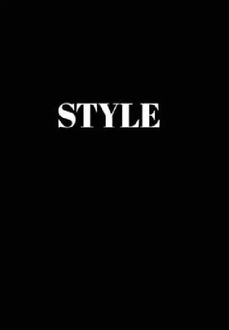 Style: Hardcover Black Decorative Book for Decorating Shelves, Coffee Tables, Desk, Bookcase, Living Room, Office, Home Accents by Murre Book Decor