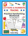 Letters & Numbers Tracing: Practice Handwriting Workbook For Kids Ages 3+ by Robin Riley