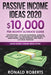 Passive Income Ideas 2020: 10,000/ month Ultimate Guide - Dropshipping, Affiliate Marketing, Amazon FBA Analyzed + 47 Profitable Opportunities to by Roberts Ronald