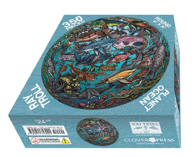 Planet Ocean: A Ray Troll Puzzle by Ray Troll