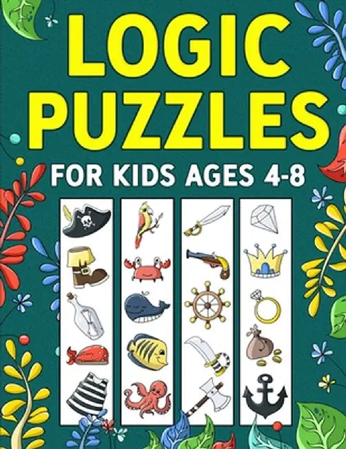Logic Puzzles for Kids Ages 4-8 by Activity Wizo