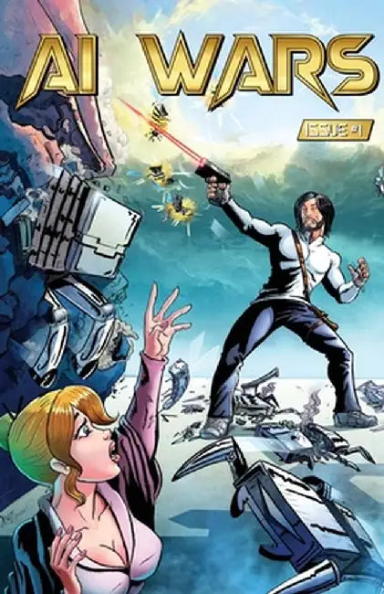AI Wars #1: A Dystopian Sci-Fi Thriller by Jon Del Arroz