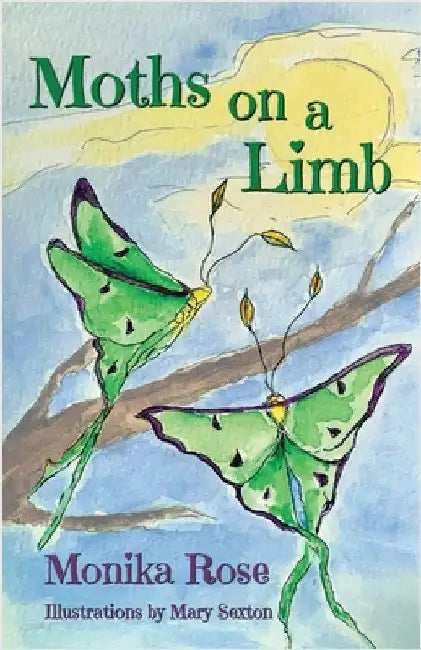 Moths on a Limb by Rose, Monika