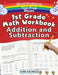 1st Grade Math Workbook Addition and Subtraction: Grade 1 Workbooks, Math Books for 1st Graders, Ages 4-8 by LLC Home Run Press