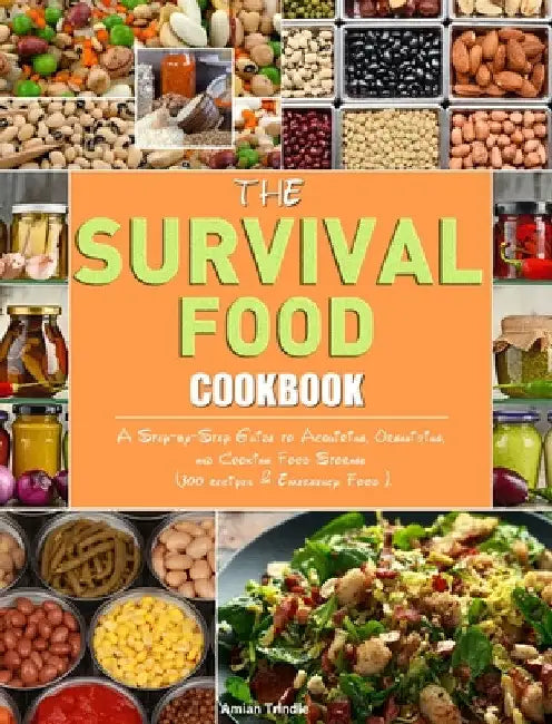 The Survival Food Cookbook: A Step-by-Step Guide to Acquiring, Organizing, and Cooking Food Storage (300 recipes & Emergency Food ). by Amian Trindle