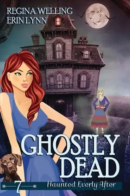 Ghostly Dead (Large Print): A Ghost Cozy Mystery Series by Regina Welling