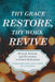 Thy Grace Restore, Thy Work Revive by Sarah H. Lancaster