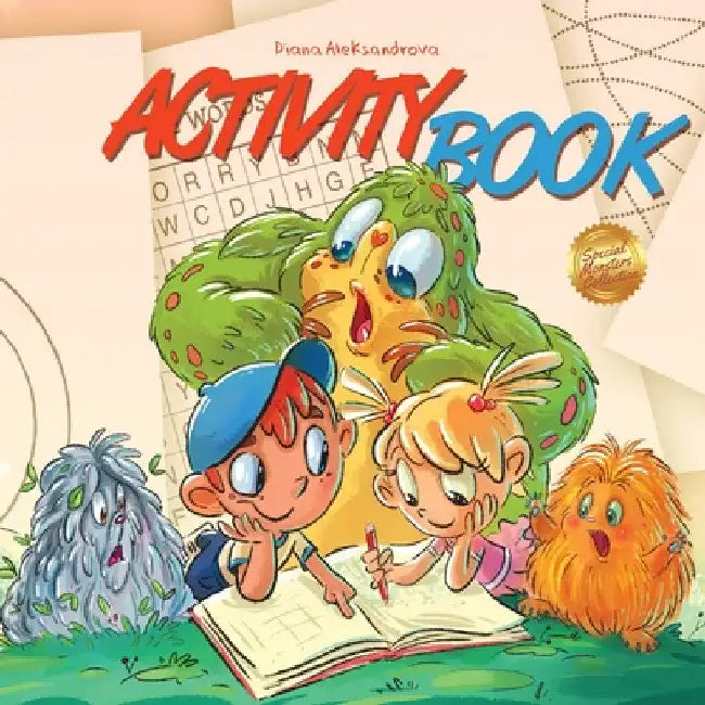 Activity Book: Monsters - packed fun, activities for kids by Diana Aleksandrova