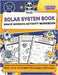 Solar System Book for Kids 3-5 Space Science Activity Workbook: All About Planets, Stars & the Universe Pre K Fun Facts, Puzzles, Mazes, Tracing, and by Panda, Polymath