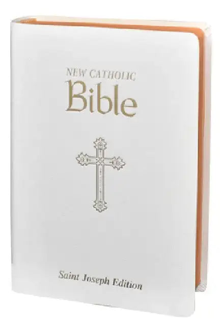 New Catholic Bible--Medium Print (White) by Catholic Book Publishing Corp