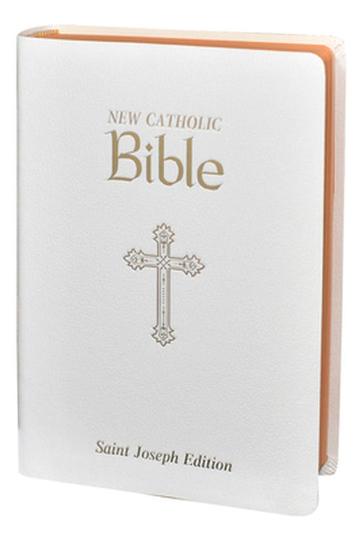 New Catholic Bible--Medium Print (White) by Catholic Book Publishing Corp