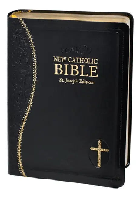 New Catholic Bible Medium Print Dura Lux (Black) by Catholic Book Publishing Corp