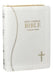 New Catholic Bible Med. Print Dura Lux (White) by Catholic Book Publishing Corp
