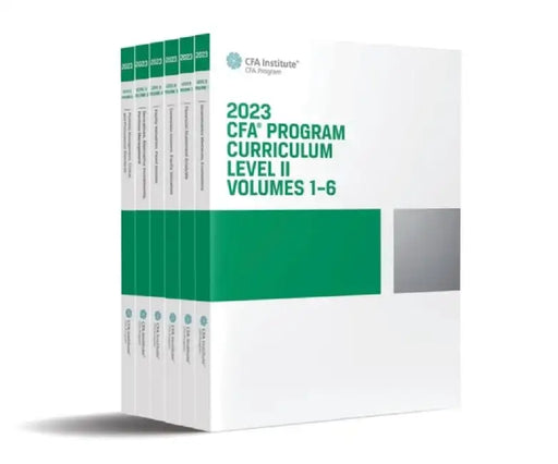 2023 CFA Program Curriculum Level II Box Set by CFA Institute