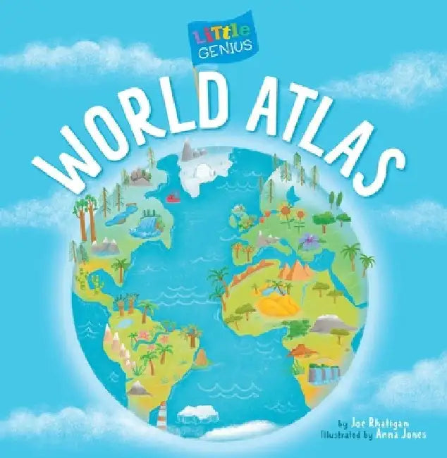 Little Genius World Atlas by Joe Rhatigan