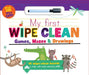 My First Wipe Clean: Games, Mazes & Drawings by Little Genius Books
