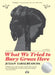 What We Tried to Bury Grows Here by Julian Zabalbeascoa