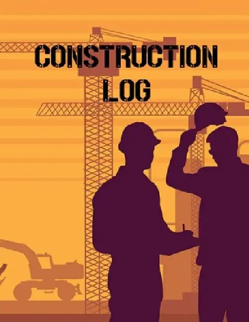 Construction Site Log Book: Daily Activity Management Book For Building Sites, Equipment And Repair Notebook, Project Planner, Superintendent Jobsite by Teresa Rother