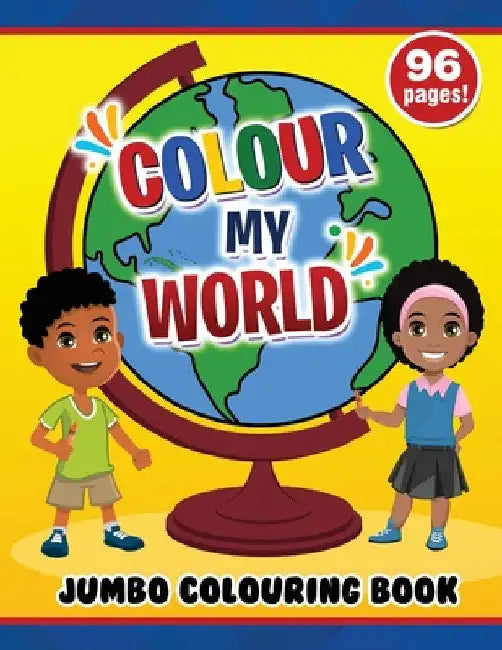 Colour My World Jumbo Colouring Book by Carol Mitchell