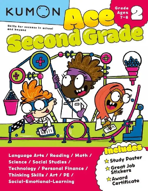 Kumon Ace Second Grade by Kumon