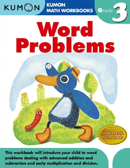 Grade 3  Word Problems by Kumon Publishing North America