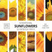 Sensational Sunflowers Scrapbook Paper: 8x8 Designer Floral Patterns for Decorative Art, DIY Projects, Homemade Crafts, Cool Art Designs by Make Better Crafts
