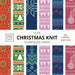 Cute Christmas Knit Scrapbook Paper: 8x8 Holiday Designer Patterns for Decorative Art, DIY Projects, Homemade Crafts, Cool Art Ideas by Make Better Crafts