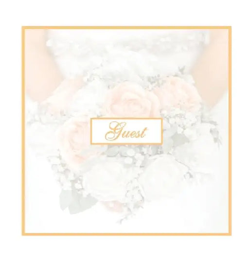 Guest Book for Weddings: Hard Cover Guestbook With 110 Pages 8.5 x 8.5 Sign In Memory Book Keepsake For Wedding Guest, Bridal Shower, Anniversary Part by Honeysuckle Sweet Creations