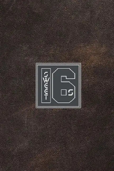 Sweet 16s: Hardcover Rap Notebook Journal For Rappers, Lyrics and Songwriting - 112 pages and 7x10 Songwriters Journal For Musicians - Cool Leather Lo by Sweet 16s Media