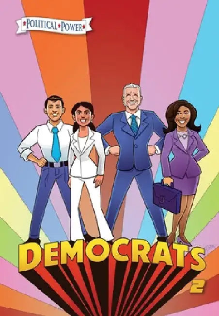Political Power: Democrats 2: Joe Biden, Kamala Harris, Pete Buttigieg and Alexandria Ocasio-Cortez by Michael Frizell