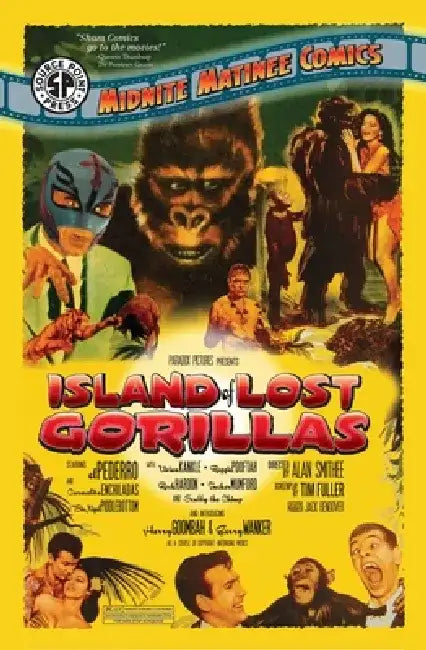 The Midnite Matinee Comics Presents: The Island of Lost Gorillas by Tim Fuller