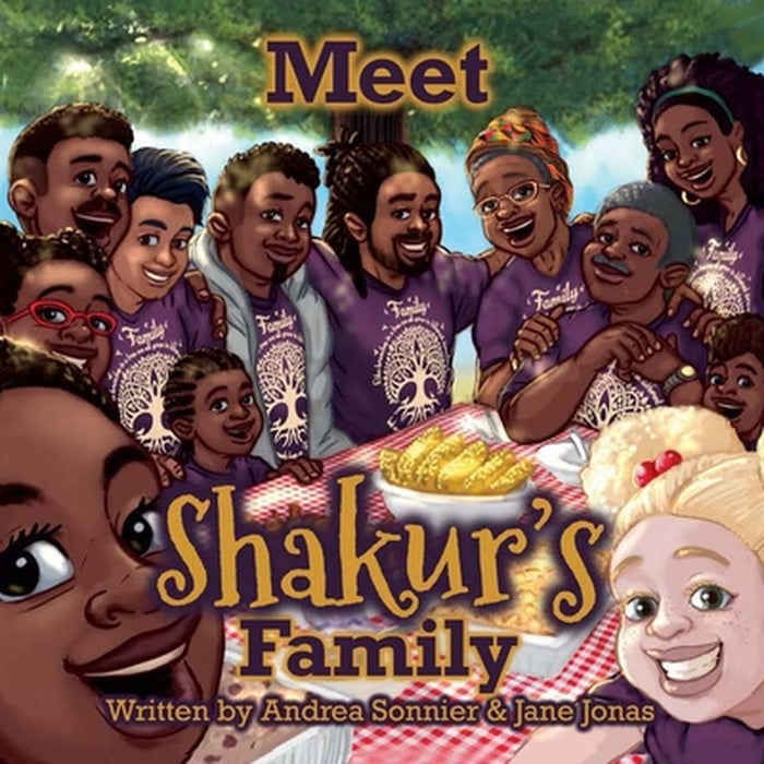 Meet Shakur's Family: A Shakur Series Board Book by Andrea Sonnier
