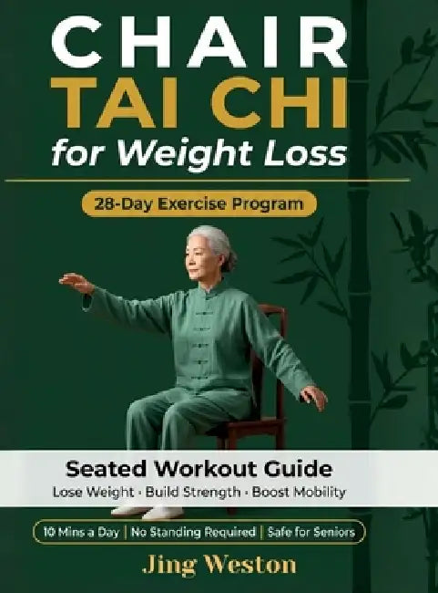 Chair Tai Chi for Weight Loss: A Seated Workout Guide for Seniors to Lose Weight, Build Strength, and Boost Mobility - Safe 28-Day Exercise Program, 1 by Jing Weston