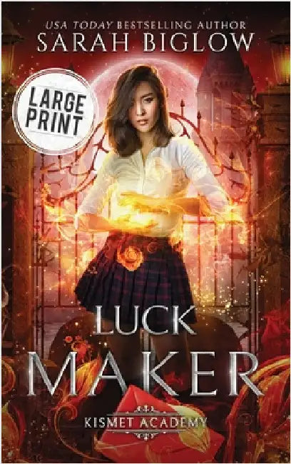 Luck Maker: A Large Print Asian American Paranormal Academy Novel by Biglow, Sarah