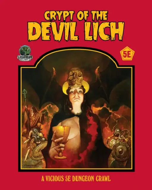 Crypt of the Devil Lich - 5e Edition by Chris Doyle, Sanjulian