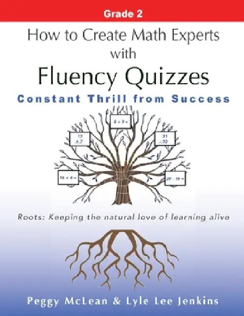 How to Create Math Experts with Fluency Quizzes Grade 2: Constant Thrill from Success by Peggy McLean