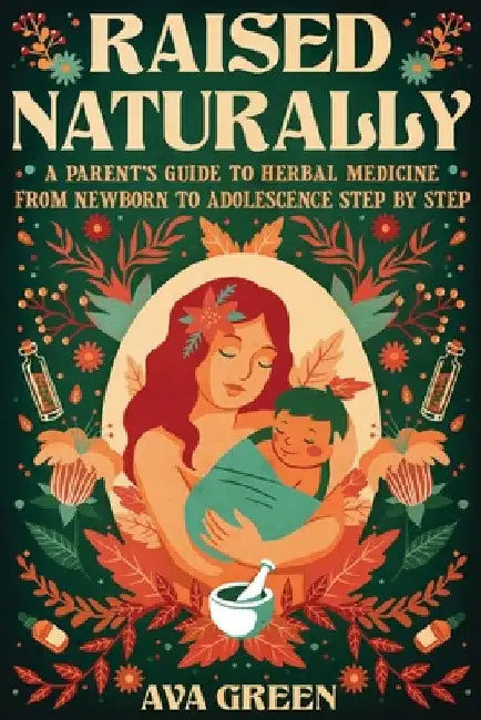 Raised Naturally: A Parent's Guide to Herbal Medicine From Newborn to Adolescence Step by Step by Ava Green