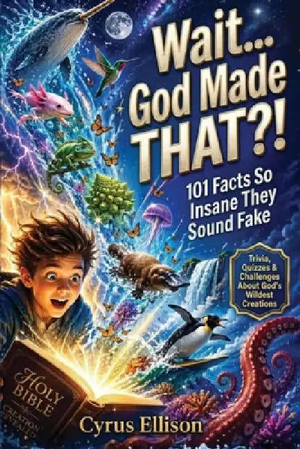 Wait... God Made THAT?!: 101 Facts So Insane They Sound Fake Trivia, Quizzes & Challenges About God's Wildest Creations by Cyrus Ellison