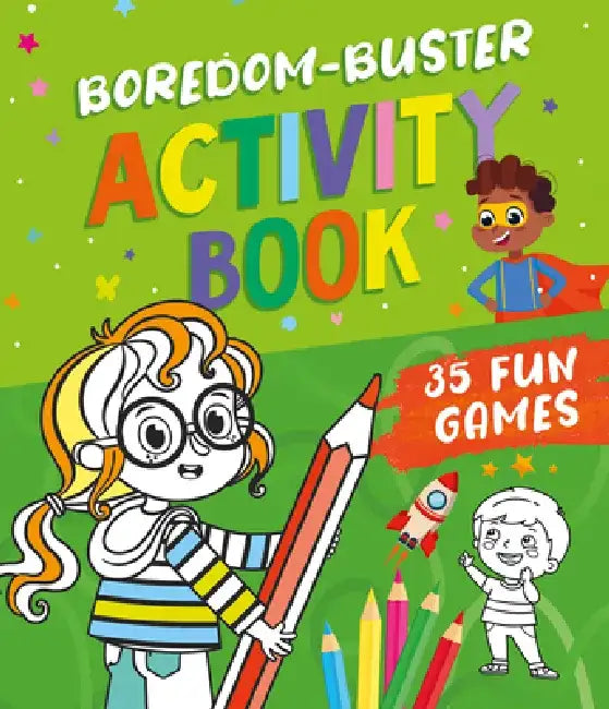Boredom Buster Activity Book: 35 Fun Games by Clever Publishing