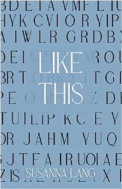 Like This by Lang, Susanna