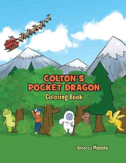 COLTON'S POCKET DRAGON Coloring Book by Rebecca C. Massey