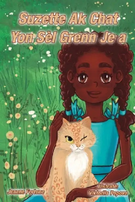 Suzette Ak Chat Yon Sèl Grenn Je a by Jeanne Fortune