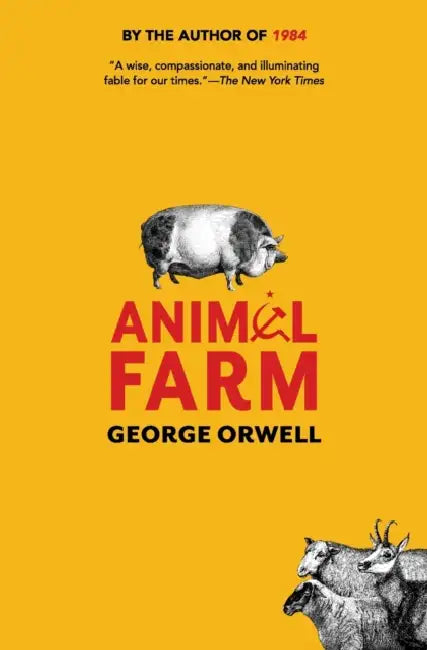 Animal Farm Warbler Classics Illustrated Edition by George Orwell