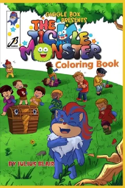 The Tickle Monster Coloring Book by Jb Comics