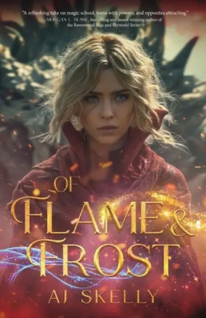 Of Flame & Frost: A Magik Prep Academy Novel by Aj Skelly