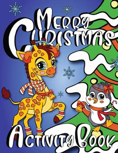Merry Christmas Activity Book for Kids by Zazuleac World